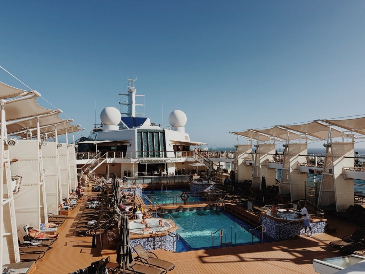 Celebrity Equinox pool deck