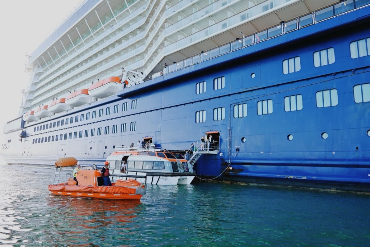 Celebrity Equinox Tender Operation Punta del Este