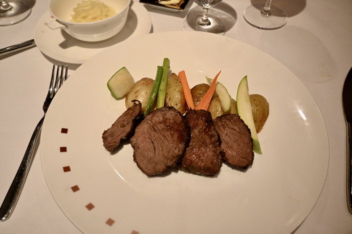 Celebrity Murano Restaurant Chateaubriand