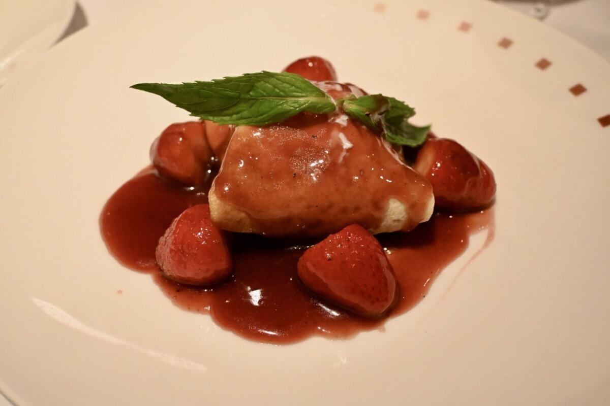Celebrity Murano Restaurant crepe