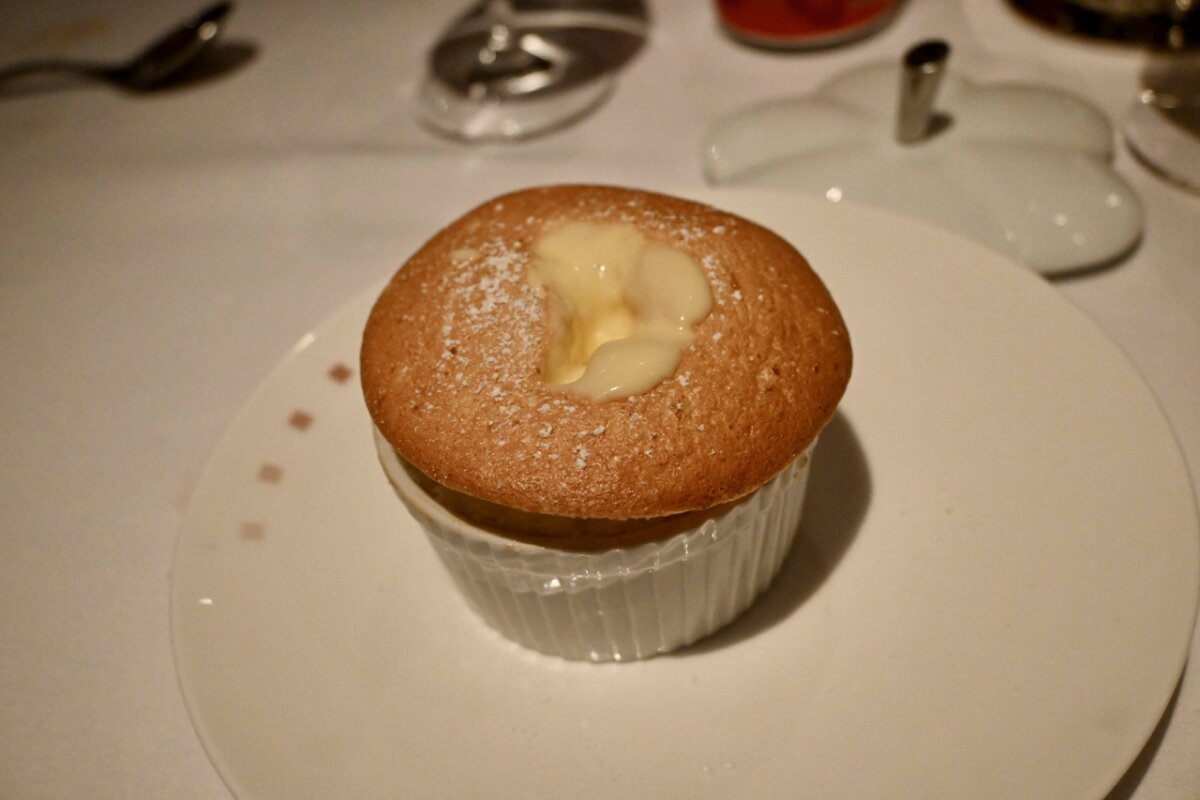Celebrity Murano Restaurant Grand Mariner Soufflé