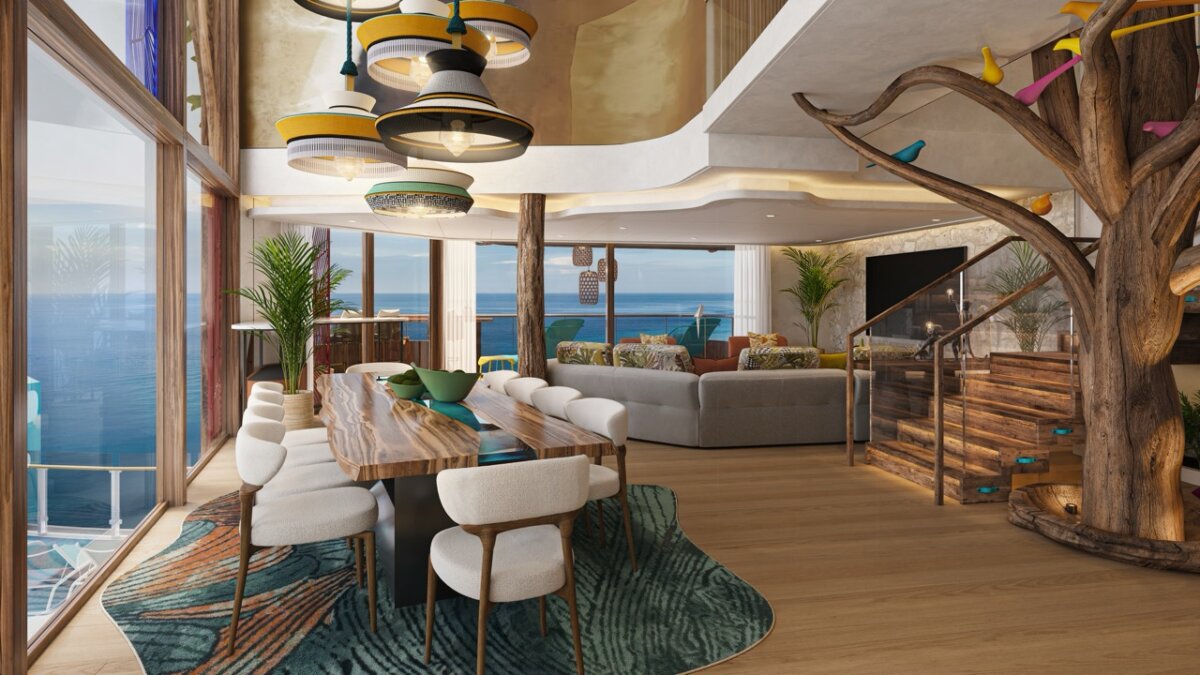 Hero of the Seas Family Treehouse Suite Living Room