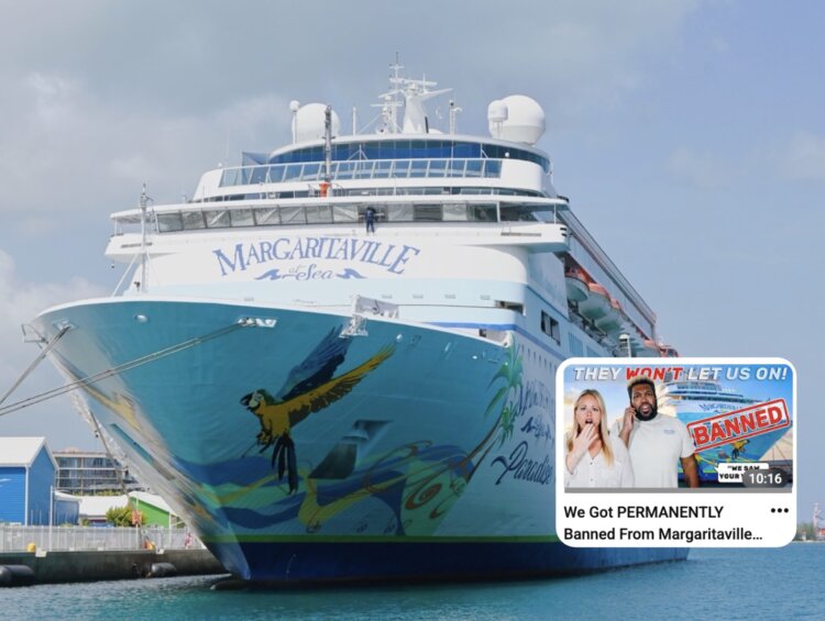 Margaritaville at Sea Banning YouTubers