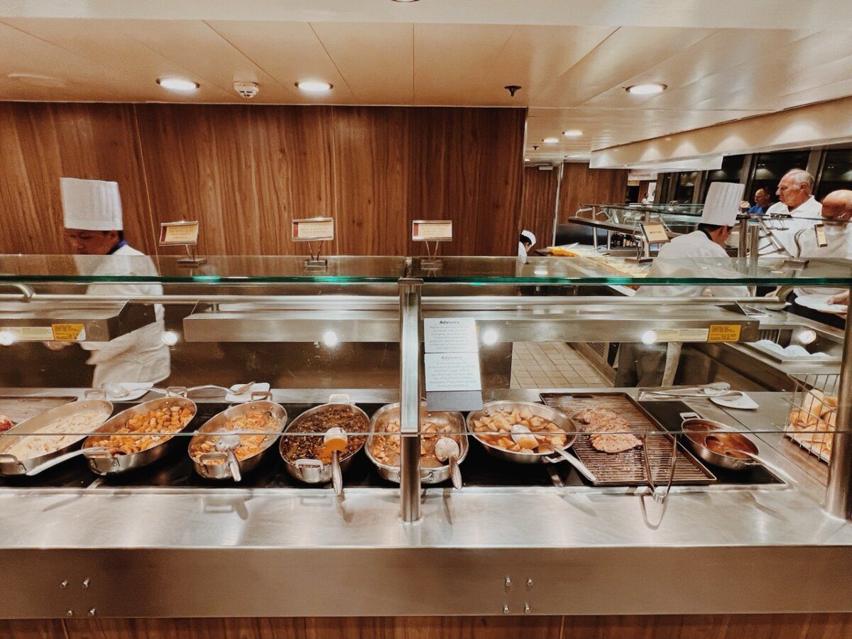 Norwegian Dawn Garden Cafe Buffet