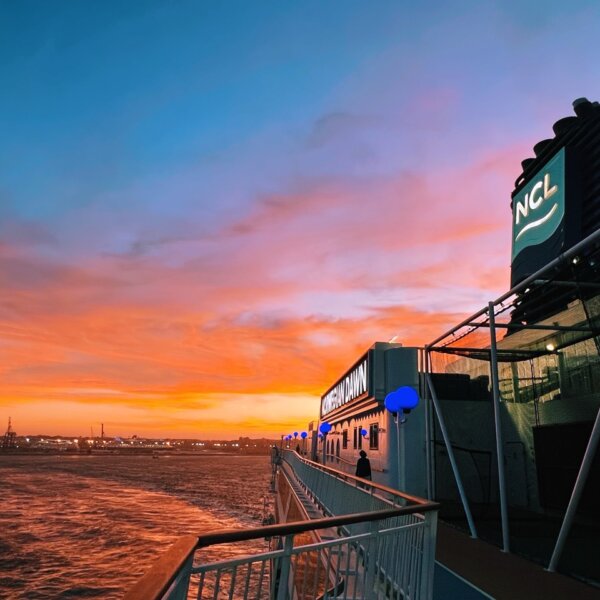 Norwegian Dawn Sunset in South Africa