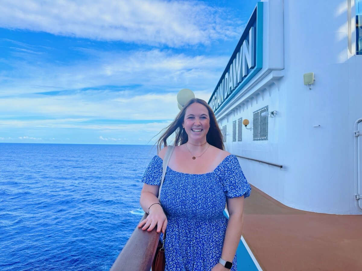 Allie Hubers on Norwegian Dawn