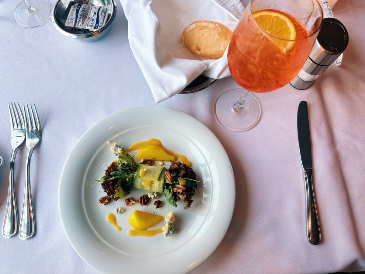 Norwegian Dawn Main Dining Room Food