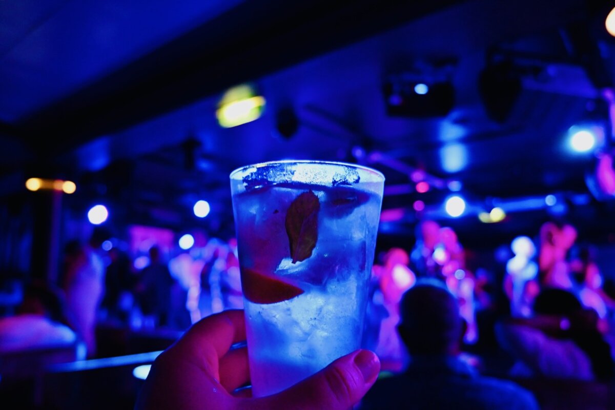 Norwegian Dawn Cocktail at Glow Party