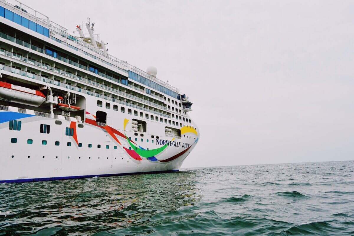 Norwegian Dawn Cruise Ship in South Africa