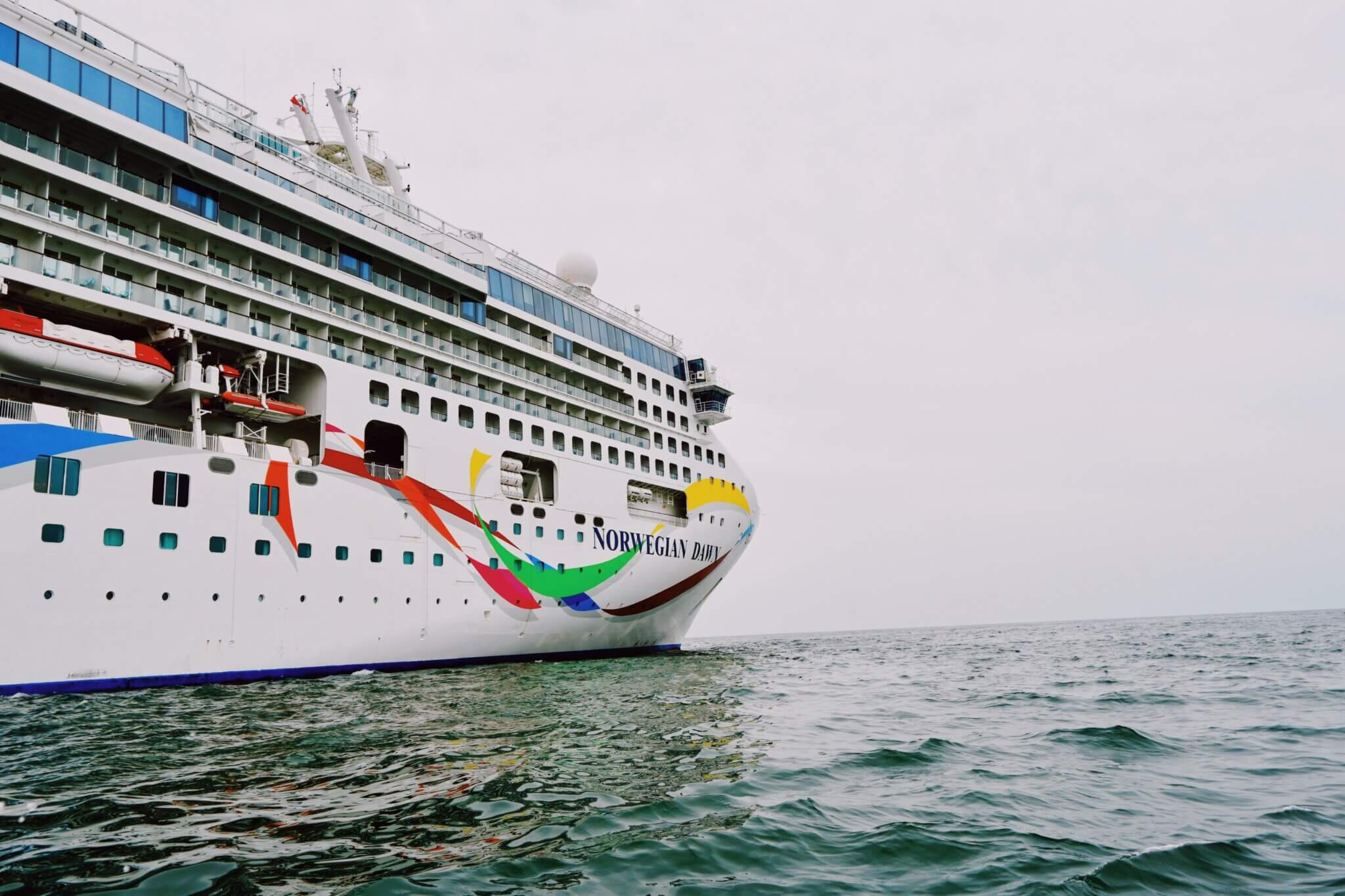 Norwegian Dawn Cruise Ship in South Africa