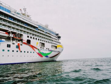 Norwegian Dawn Cruise Ship in South Africa