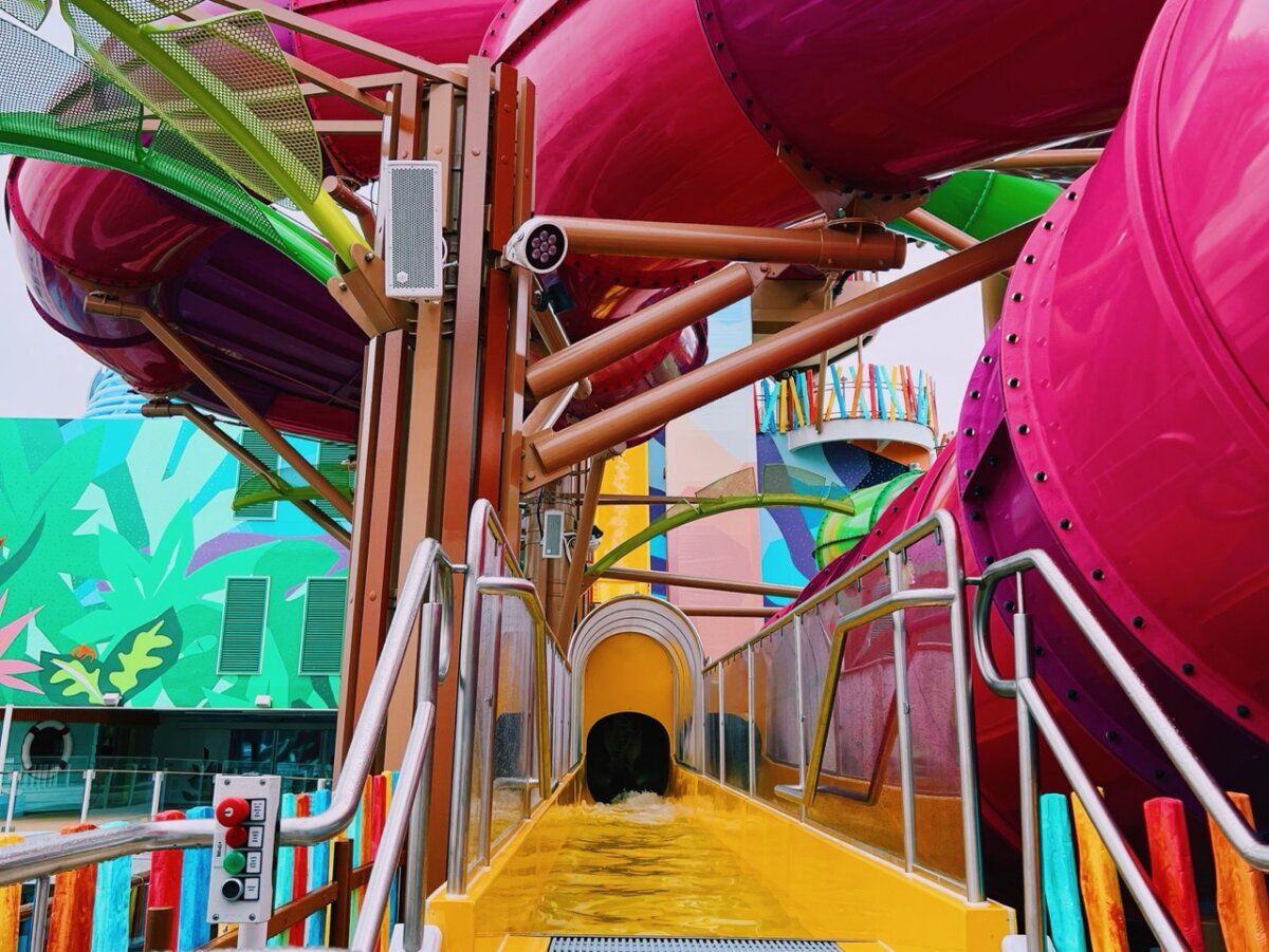 Icon of the Seas Waterpark Slide