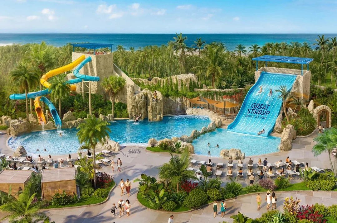 Great Tides Waterpark waterslides