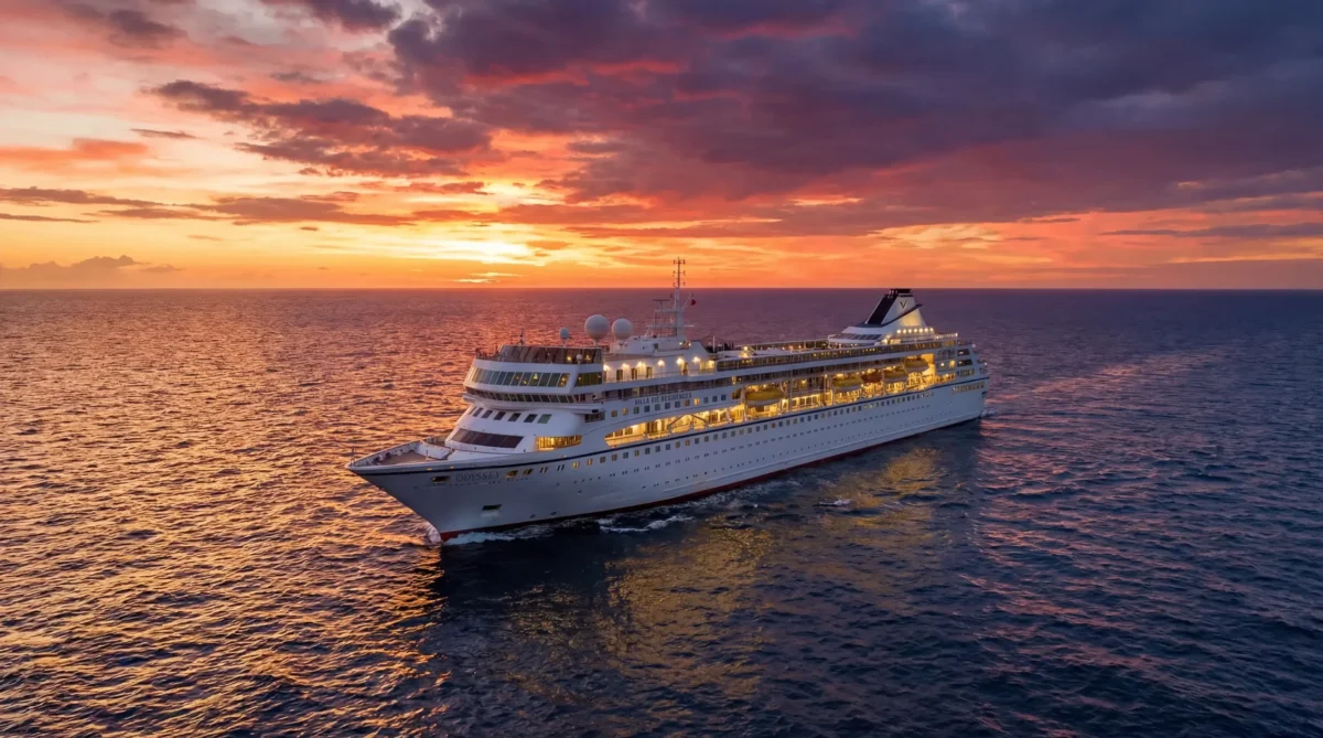 Odyssey Sunset at sea