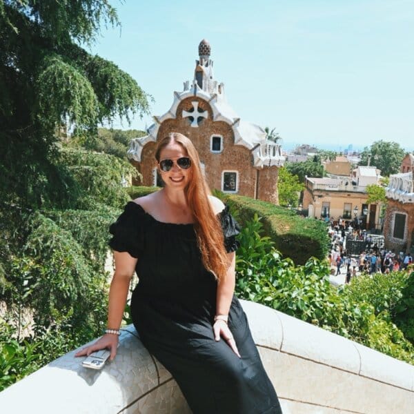 Allie Hubers in Barcelona, Spain