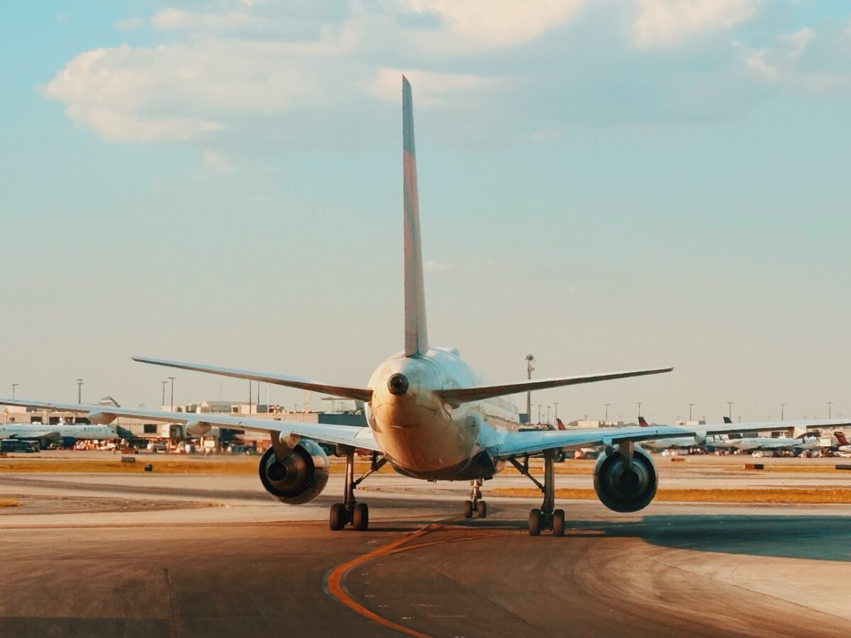 Delta Air Lines plane at Atlanta Airport
