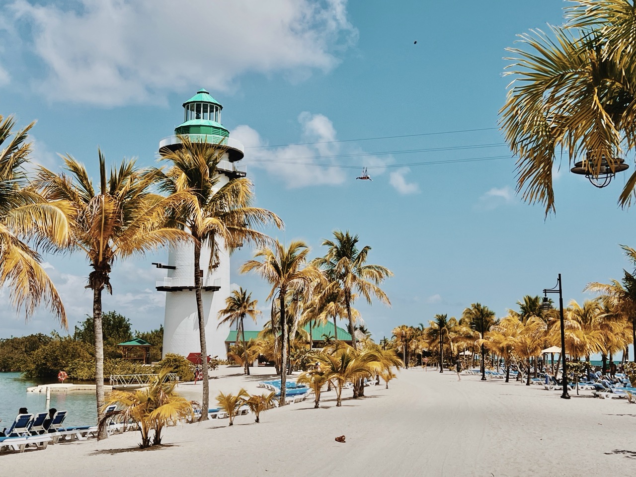 NCL Harvest Caye Beach Zipline