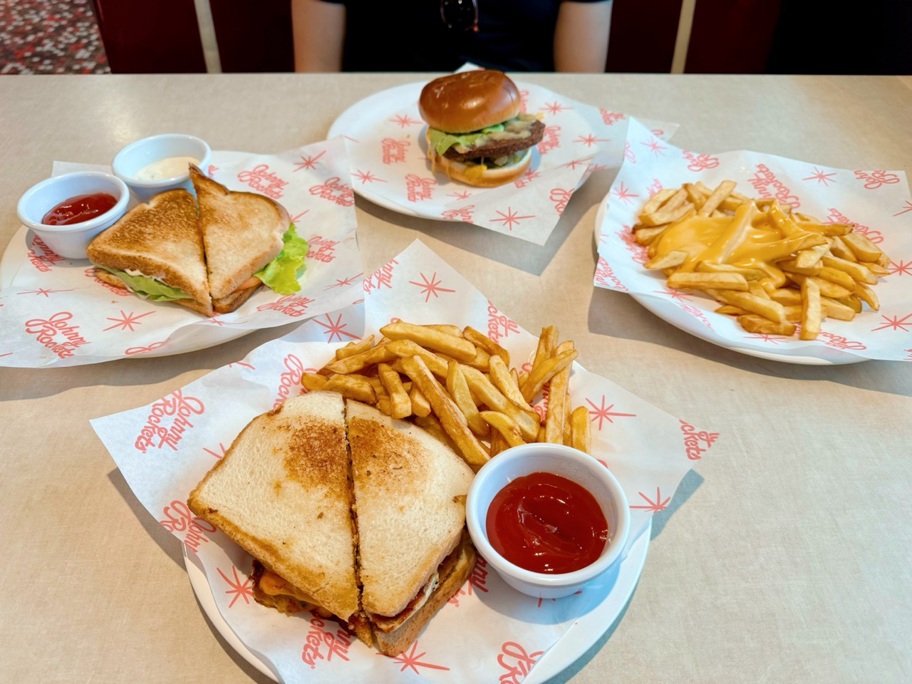Royal Caribbean Johnny Rockets food