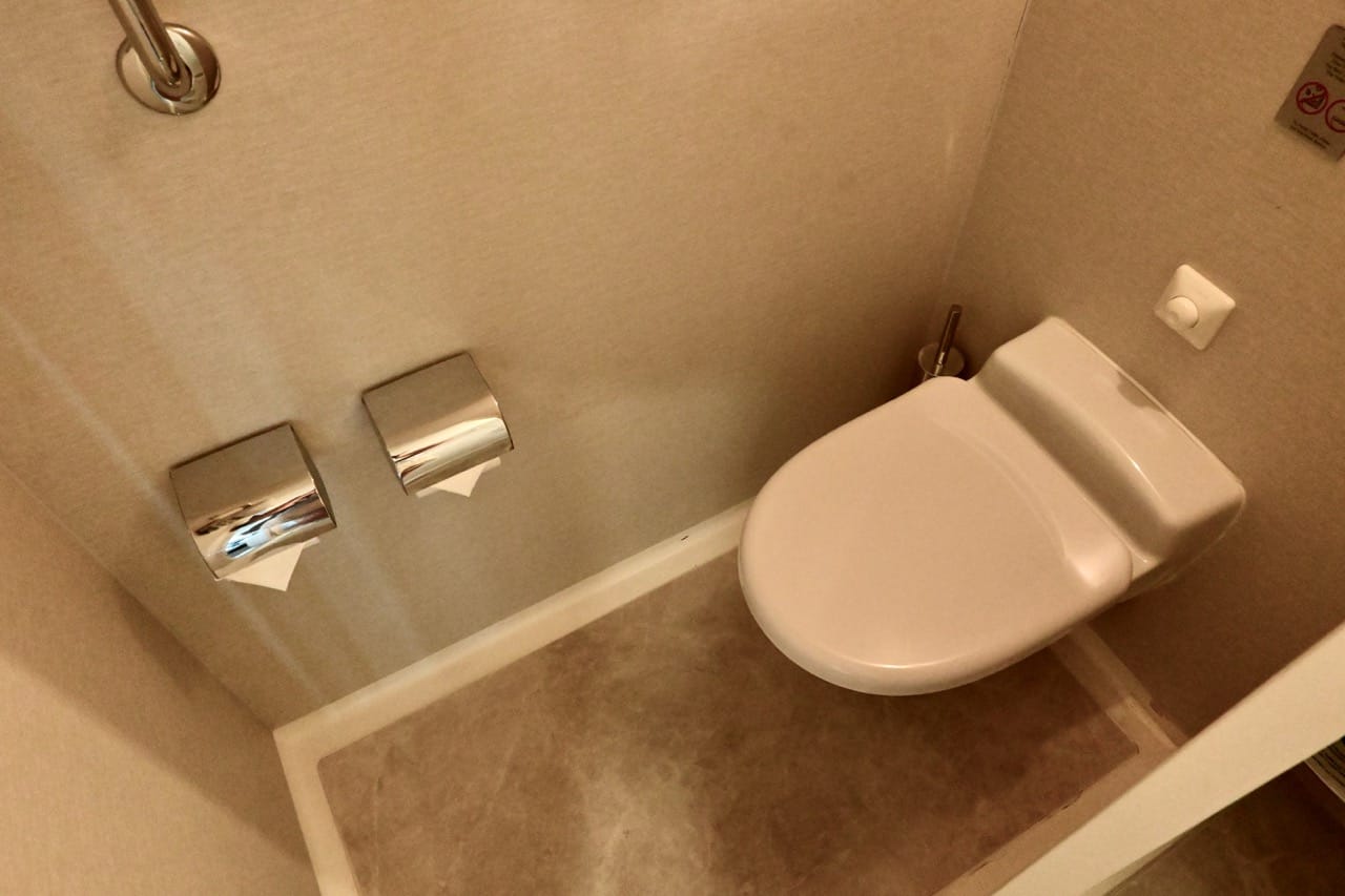 Norwegian Cruise Line Club Balcony Suite toilet area
