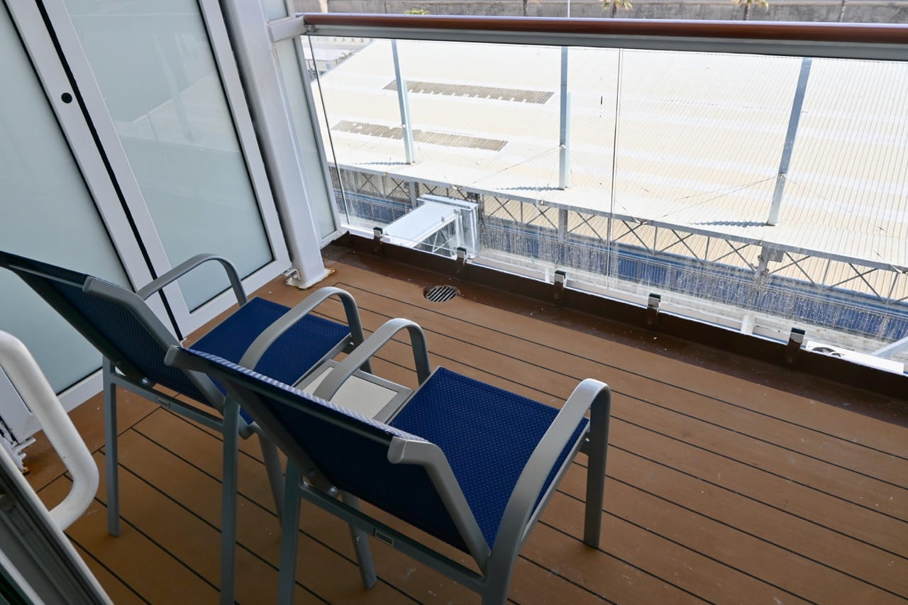 Norwegian Cruise Line Club Balcony Suite balcony