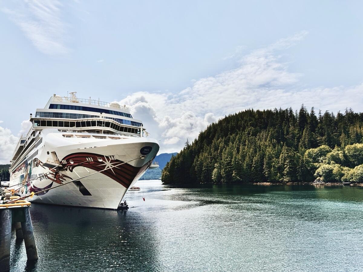 Norwegian Jewel in Alaska