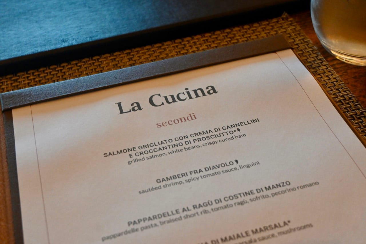 NCL La Cucina Menu