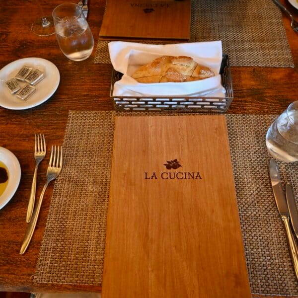 NCL La Cucina Restaurant Menu
