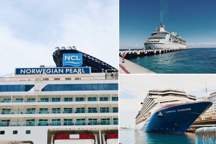 Norwegian's old cruise ships vs Carnival and Royal Caribbean