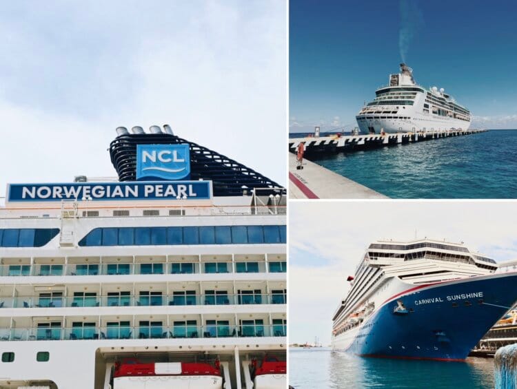 Norwegian's old cruise ships vs Carnival and Royal Caribbean