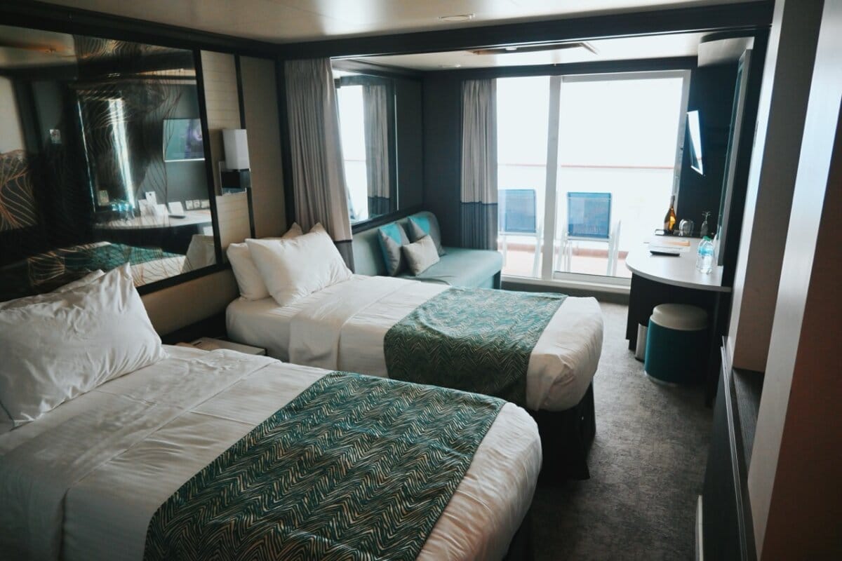 NCL Pearl Club Balcony Suite Stateroom