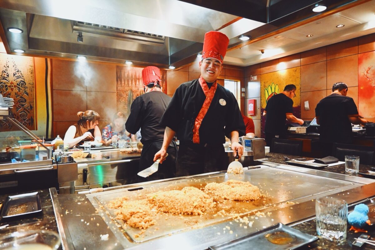 NCL Pearl Teppanyaki Specialty Dining