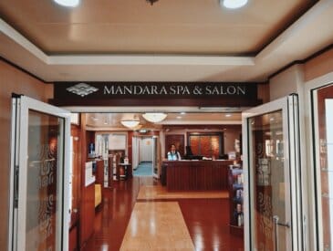 Norwegian Cruise Line NCL Pearl Mandara Spa Entrance