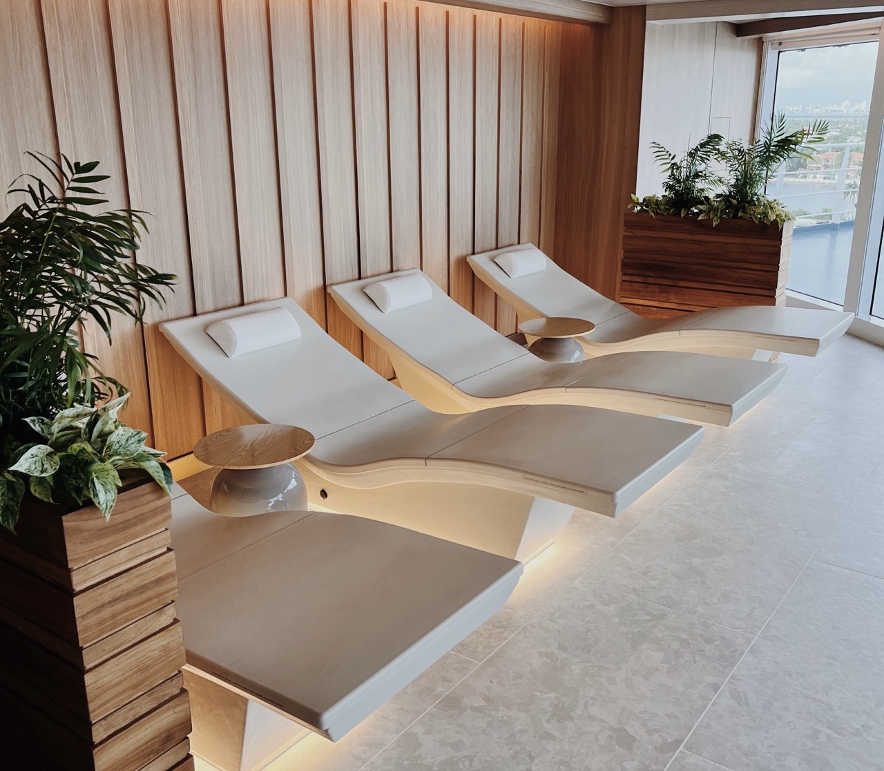 Norwegian Viva Thermal Spa Beds