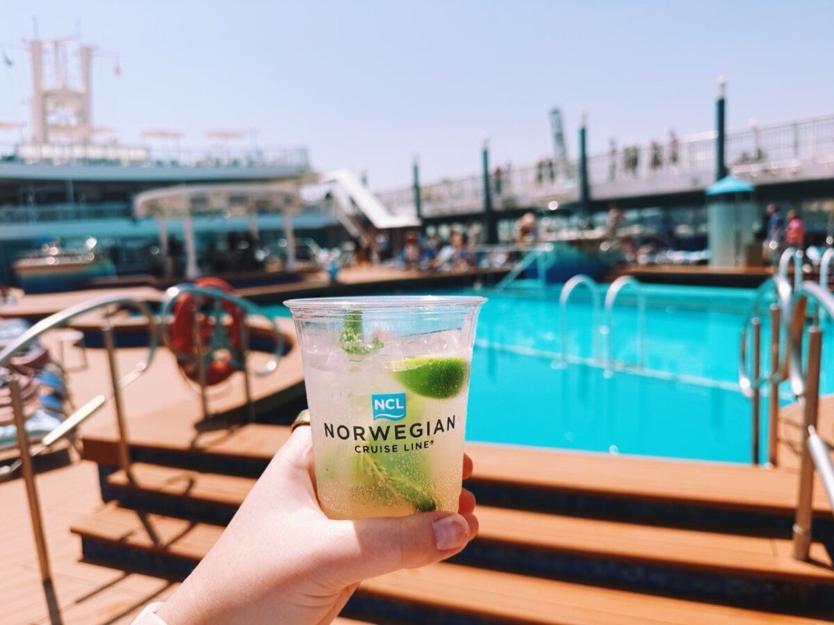 Norwegian Cruise Line Mojito Cocktail