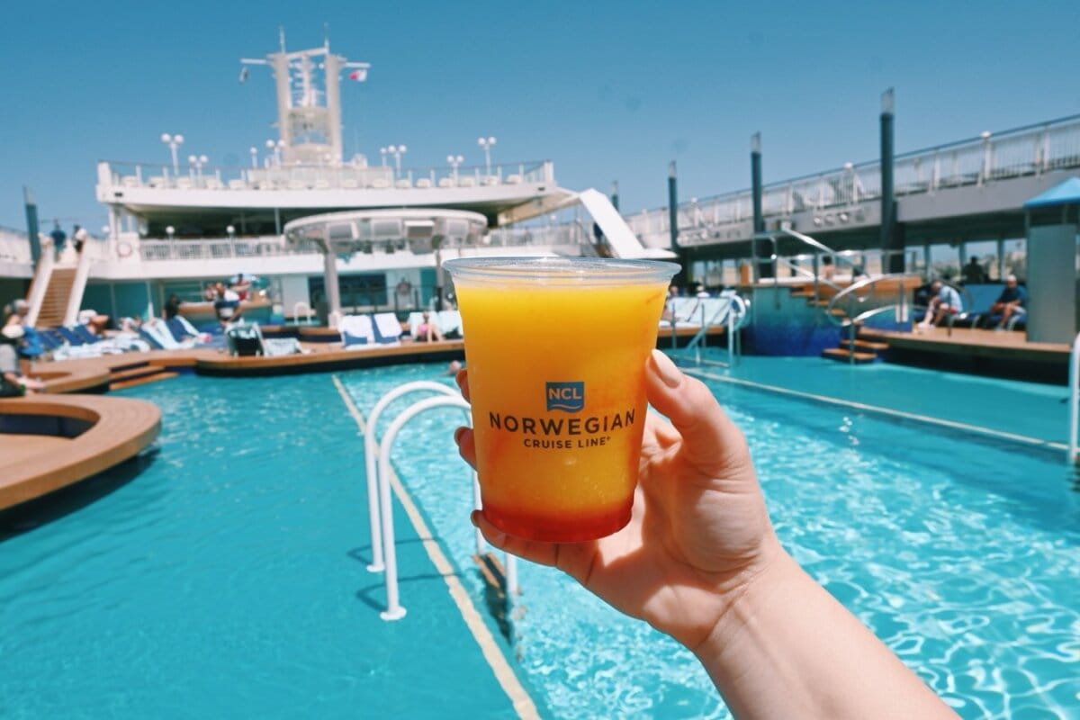Norwegian Cruise Line Mango Madness Cocktail Drink
