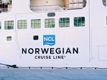 Norwegian Cruise Line Logo on NCL Pearl