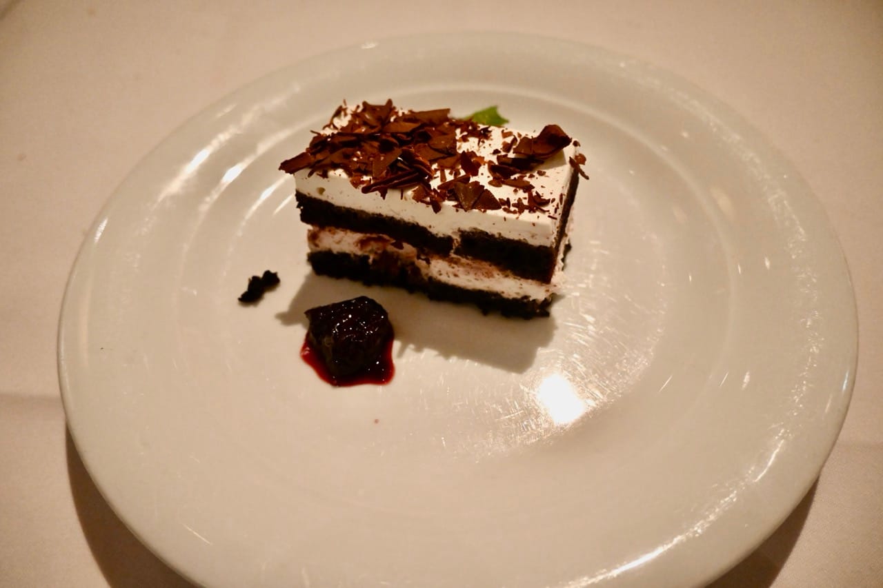 Norwegian Cruise Line Main Dining Room Black Forest Cake