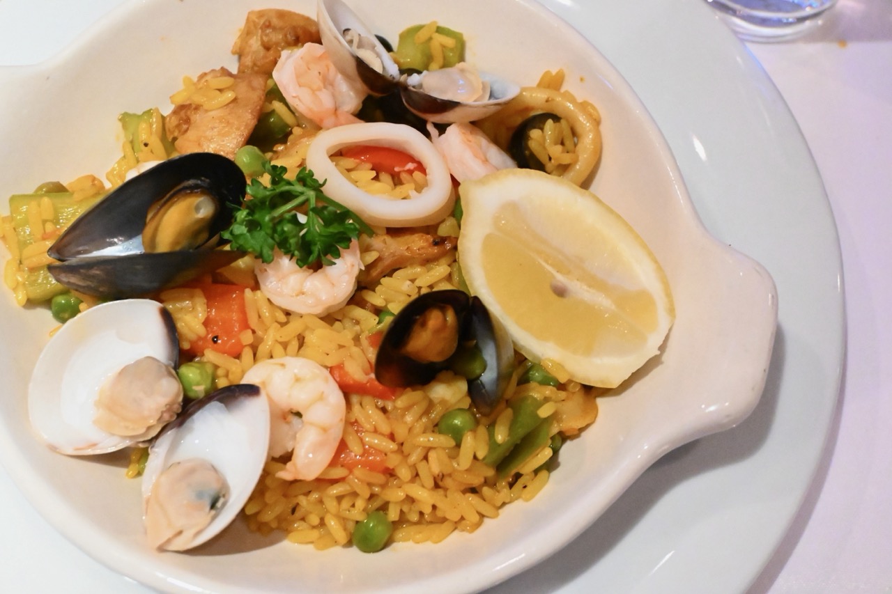 Norwegian Cruise Line Main Dining Room Seafood Paella