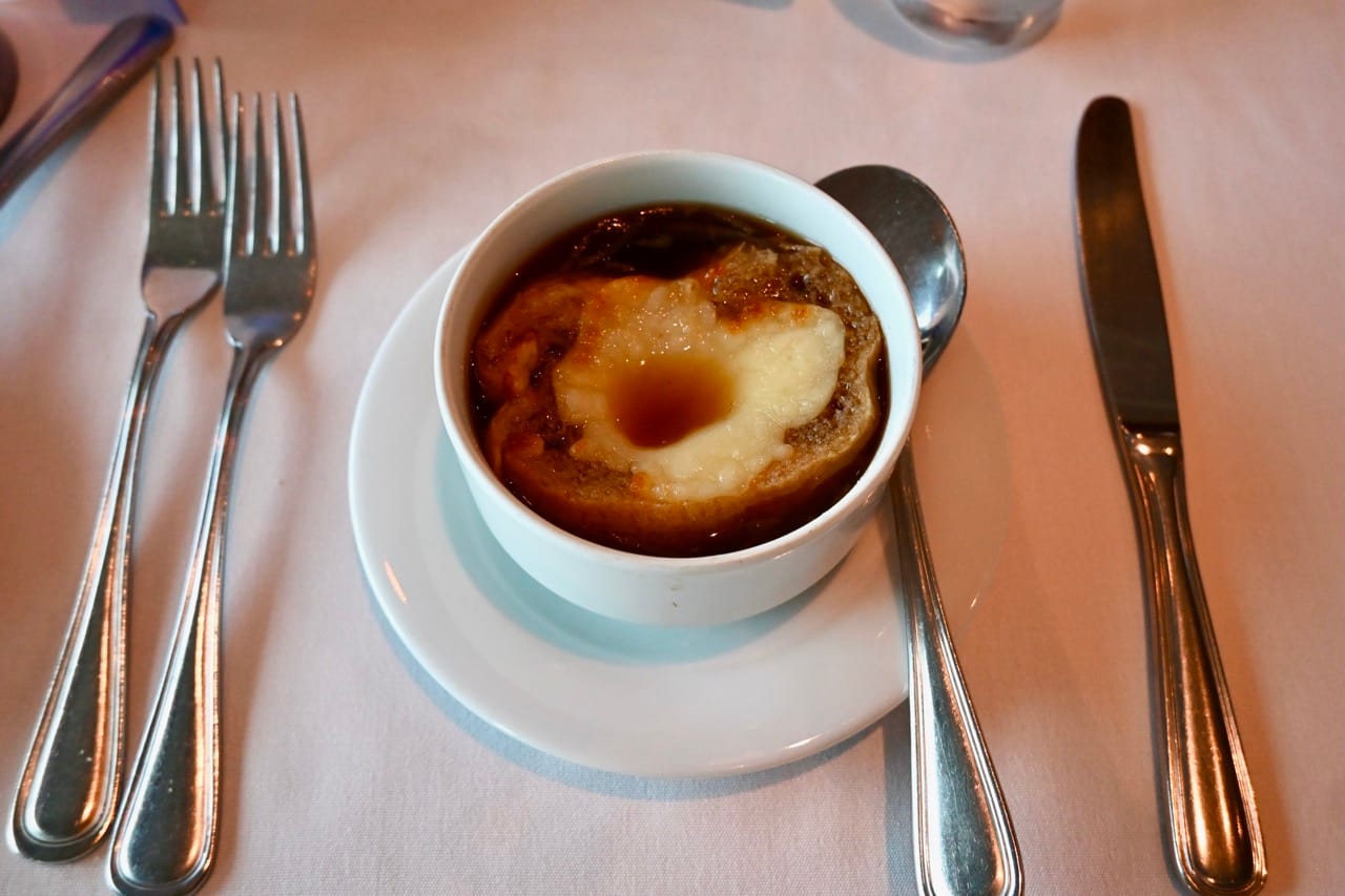 Norwegian Cruise Line French Onion Soup Main Dining Room Food