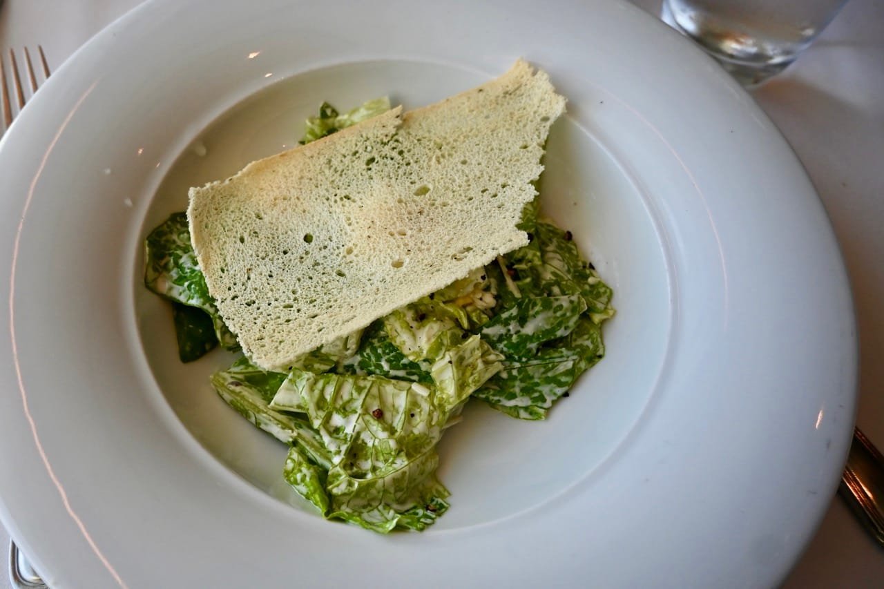 Norwegian Cruise Line caesar salad Main Dining Room Food