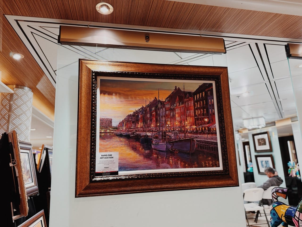 Park West Art Gallery on Cruise Ship