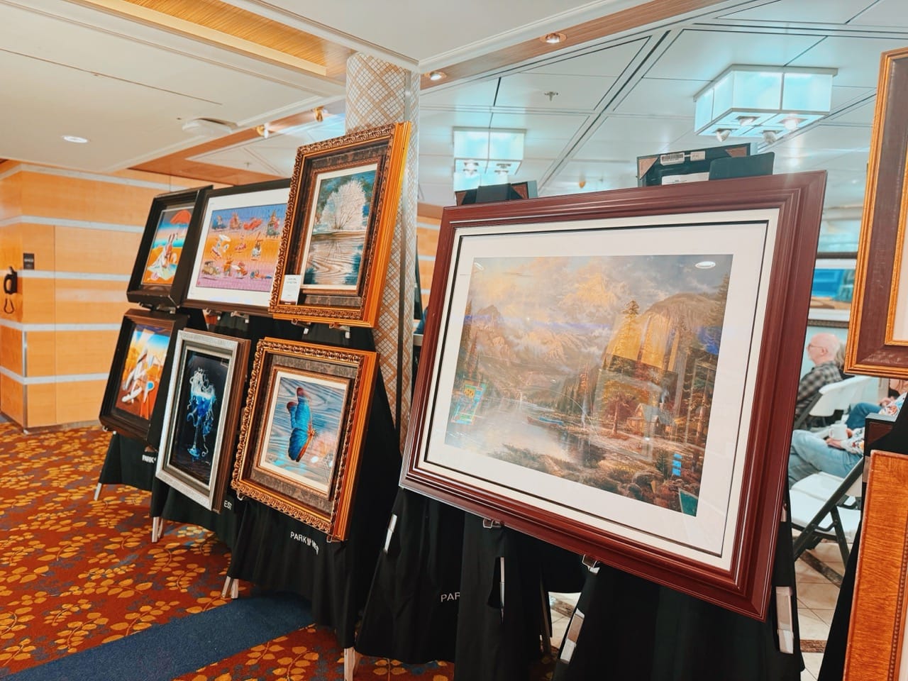Park West Art Gallery on Cruise Ship