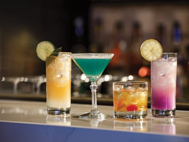 Princess Cruises Drinks and Cocktails