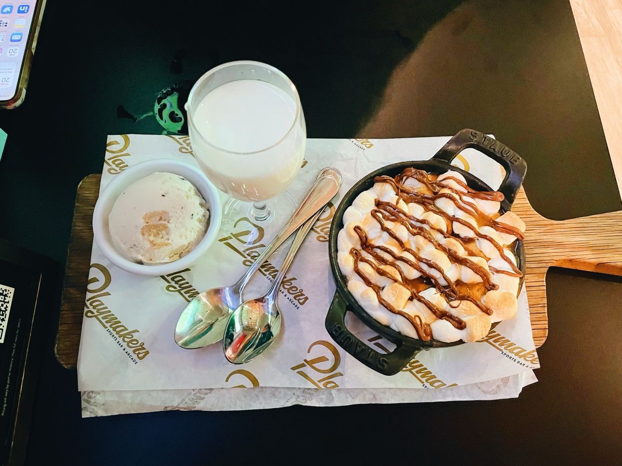 Royal Caribbean Campfire Cookie Skillet at Playmaker's 