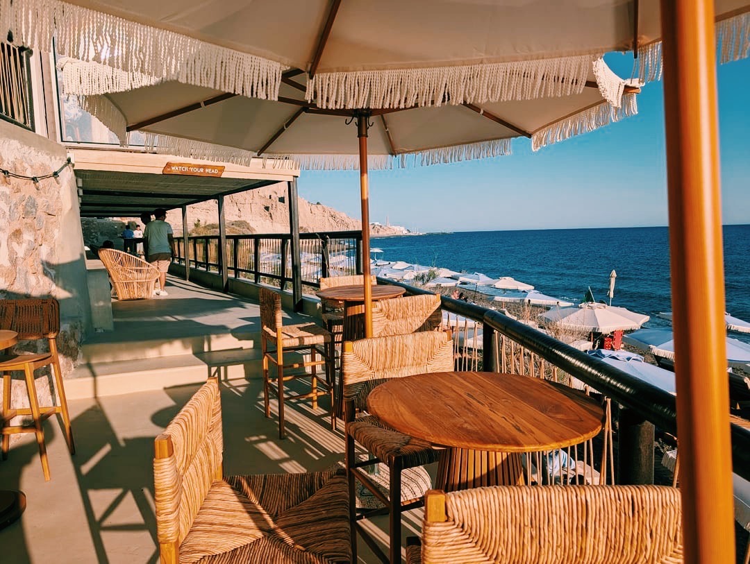 Royal Beach Club Santorini restaurant
