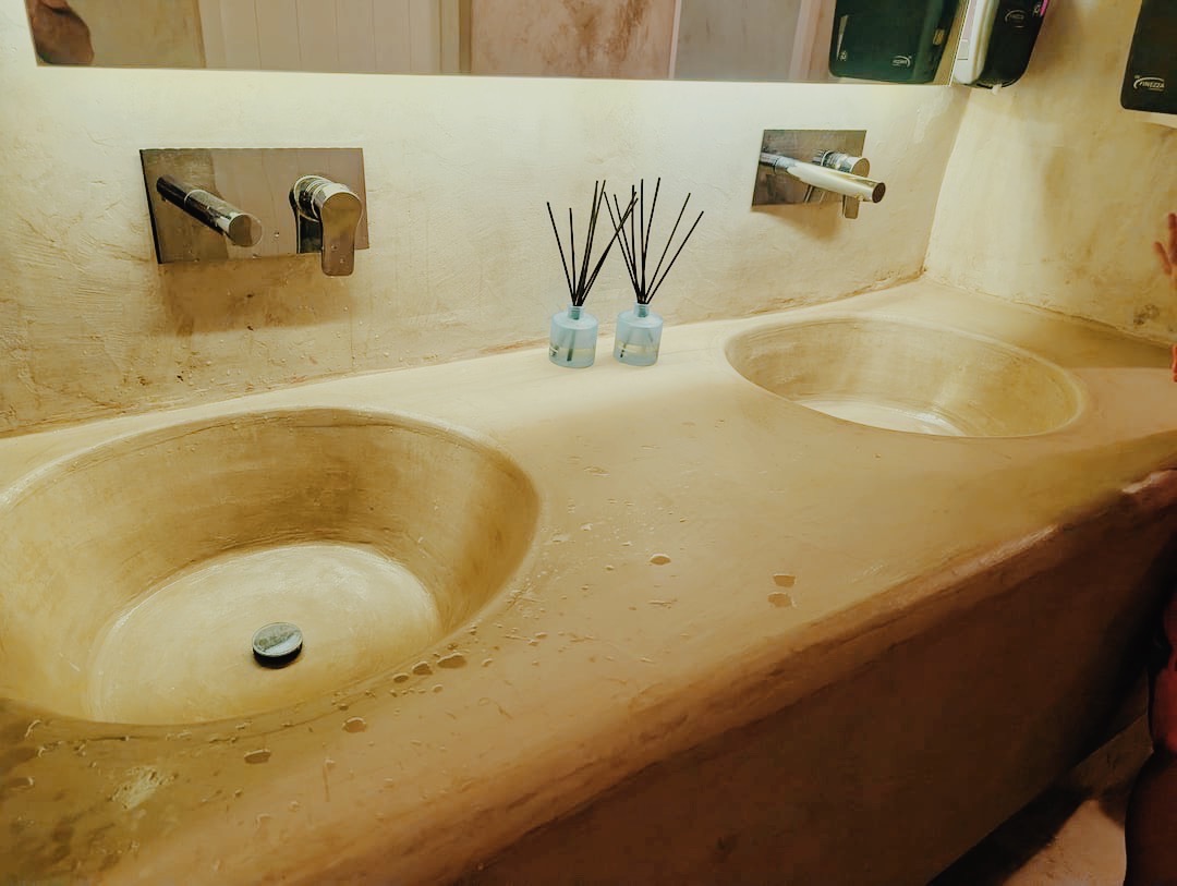 Royal Beach Club Santorini bathroom sink