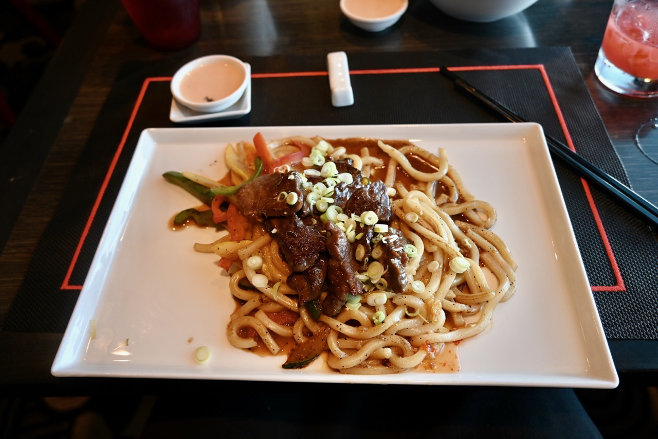 Royal Caribbean Izumi Sushi Beef Udon Noodles