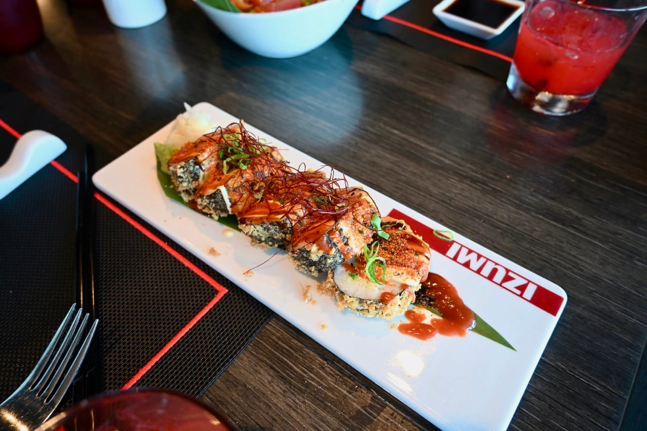 Royal Caribbean Izumi Sushi Roll