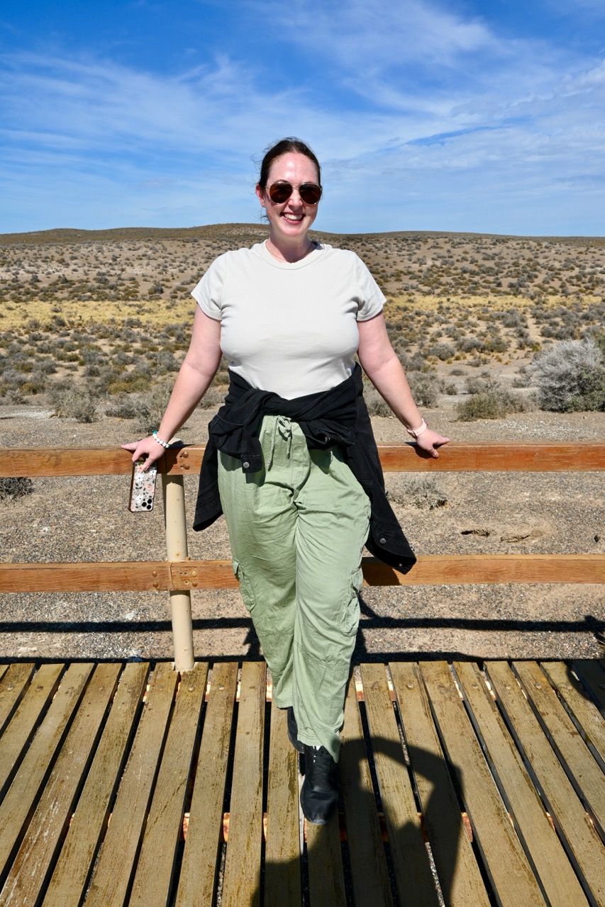 Allie Hubers in Punta Tombo