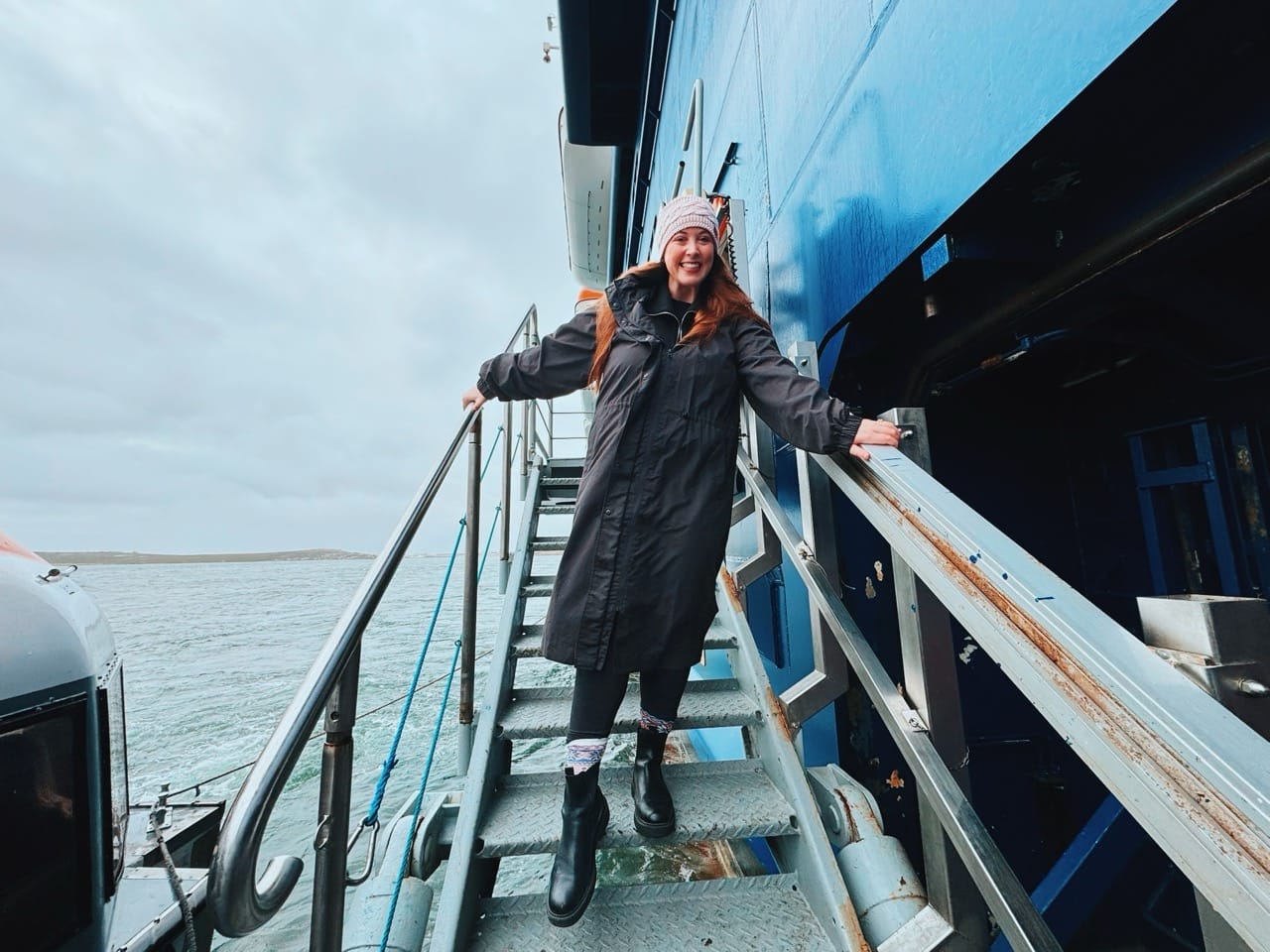 Tendering in Falkland Islands on Celebrity Equinox